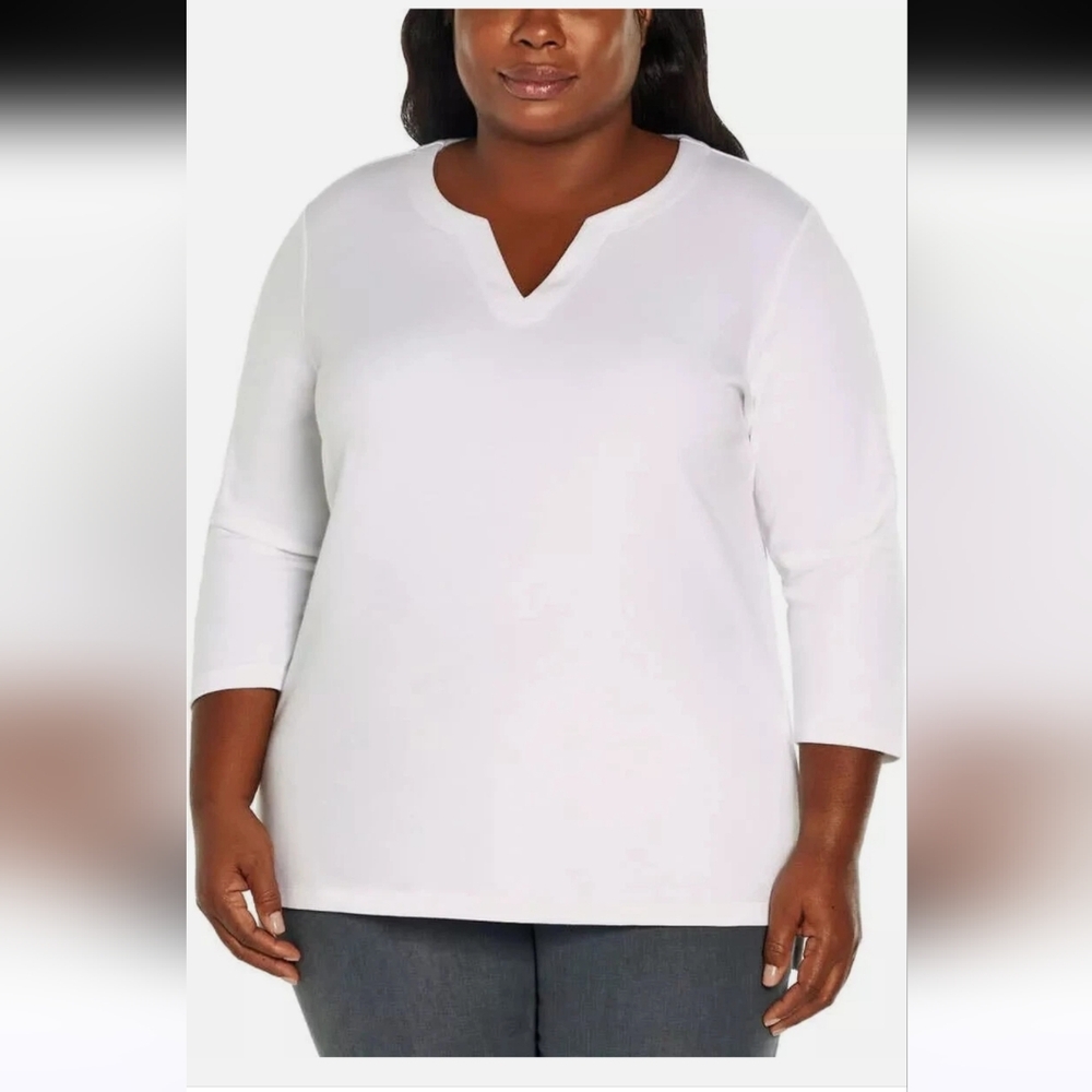 Orvis 3/4 Sleeve Pima Cotton Tee Shirt Item#1753862, NWT